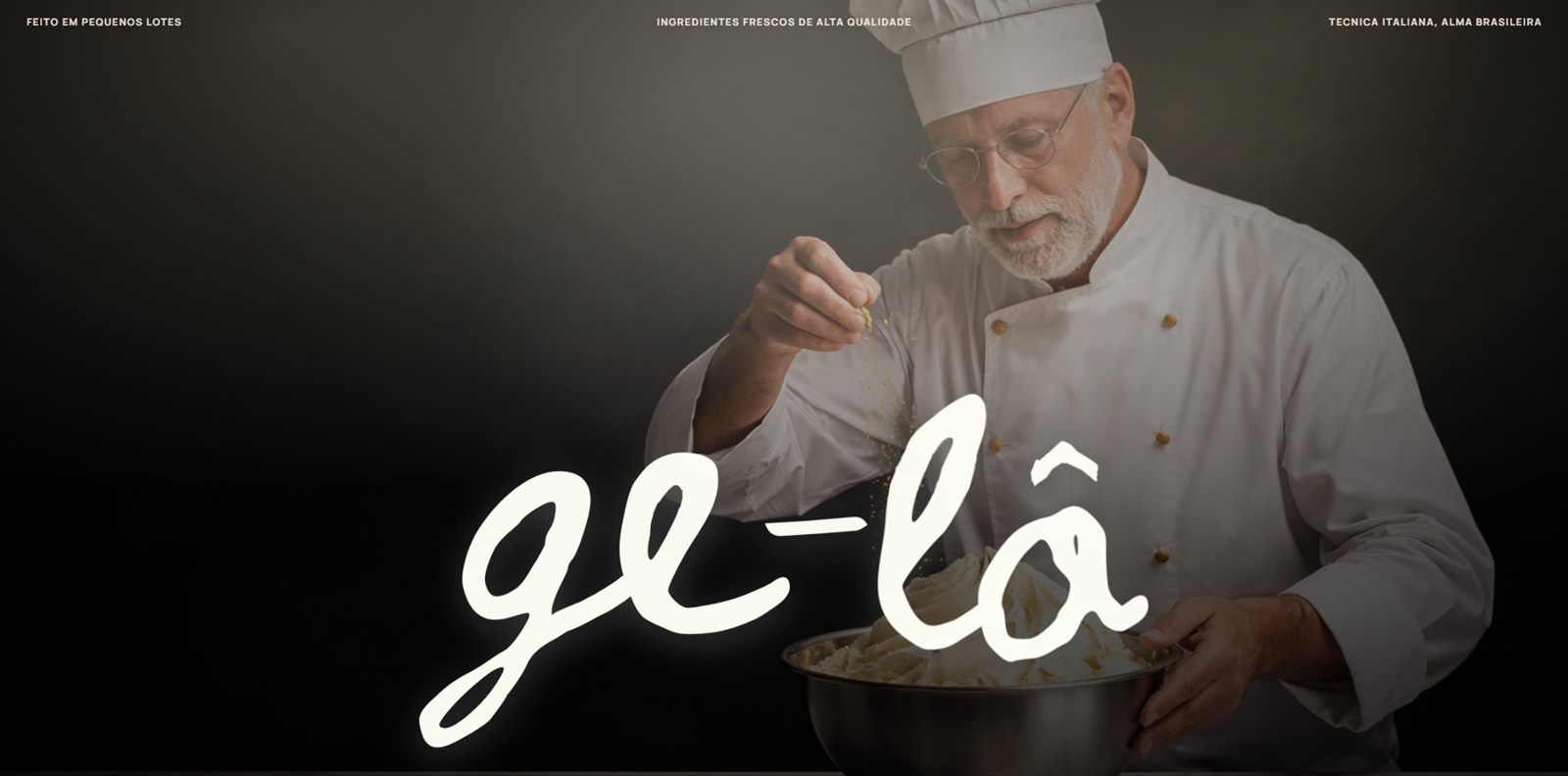 Hero exemplo da marca GE-LÔ