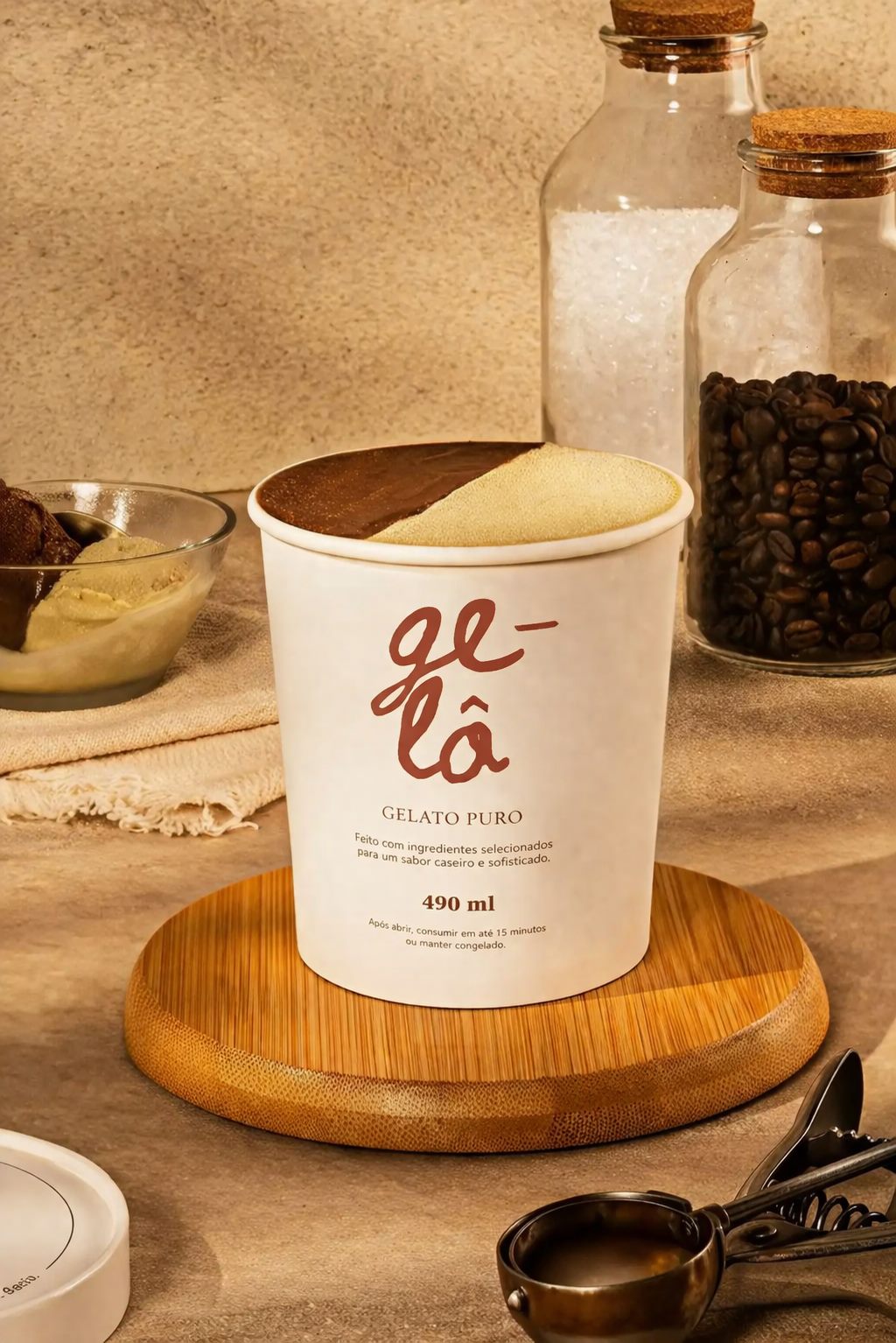 Mockup 1 da marca GE-LÔ